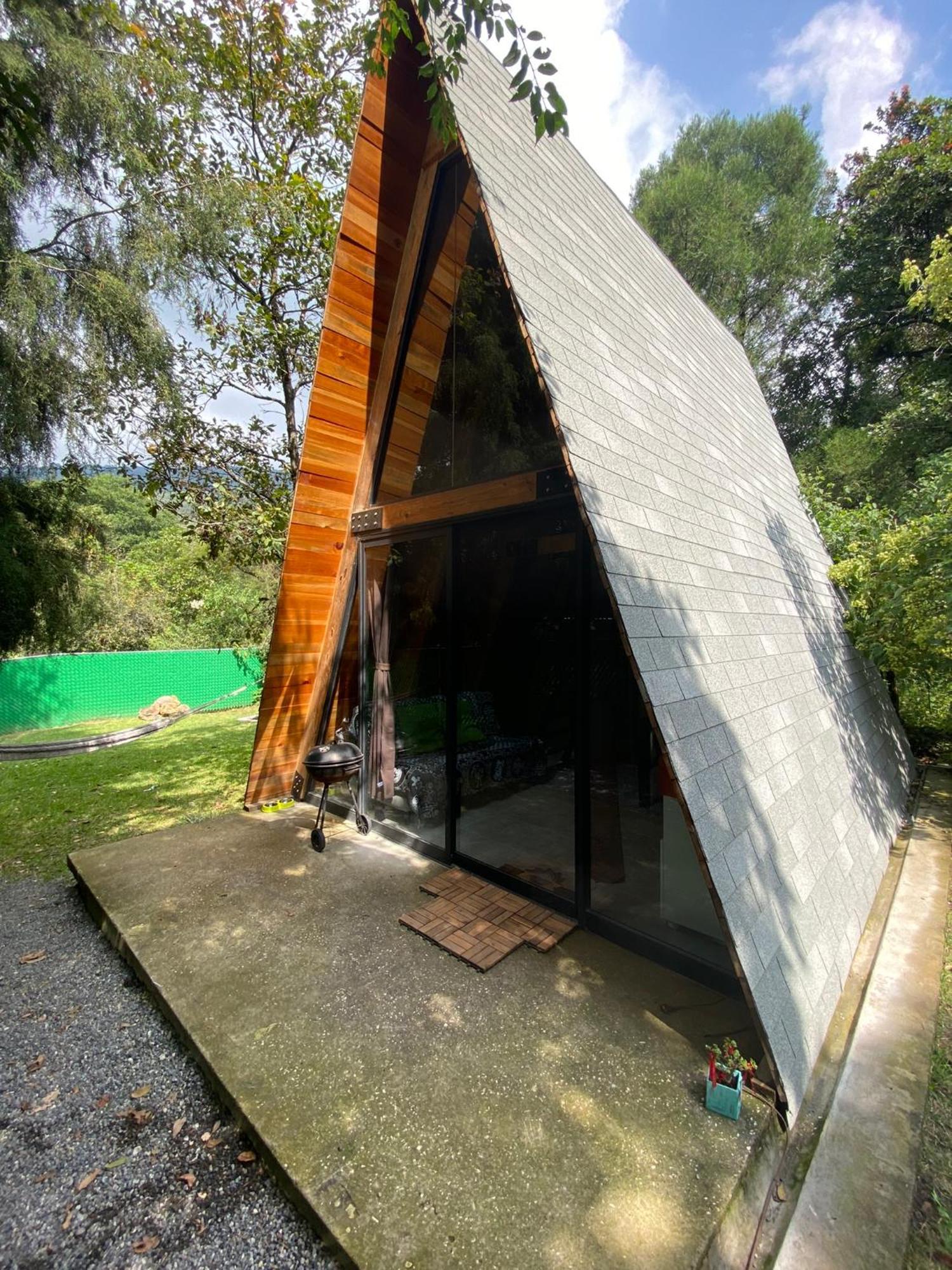 Cabanas Alpina, Romantica Y Acogedora A 10 Minutos Del Centro Tepoztlan Exterior photo